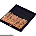 Domino Double 6 Gold Marbleized Tiles Jumbo Tournament Size  B001G0DB5E